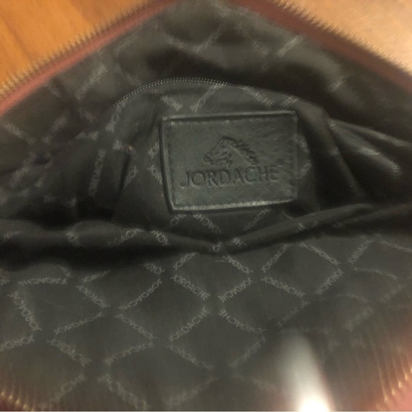 3/$30 - JORDACHE vintage leather crossbody envelope style purse - Picture 6 of 6